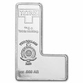 1 oz silver TETRIS 2023 I-Tetrimino bu $2