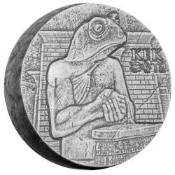Chad 5 oz silver EGYPTIAN GOD KEK 2022