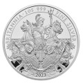 UK 1 oz silver 2021 £2 THE BRITANNIA CORE COIN RANGE PROOF Box + Coa