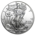 1 oz silver Eagle 2005 gilded