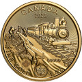 Canada Gold Klondike Gold Rush 1 oz 2022 in essay card $200