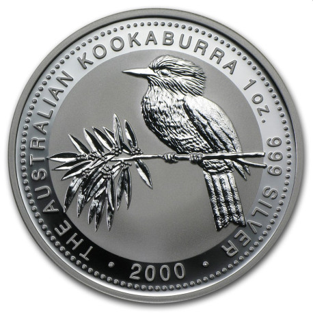 1 oz silver KOOKABURRA 2000