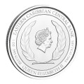 1 oz silver 2021 ST VINCENT Eastern Caribbean N°3 / 8 EC8 Humpback Whale