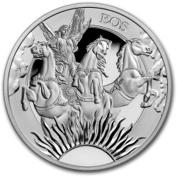 St. Helena 1 oz silver EOS & The HORSES 2023 £1 BU