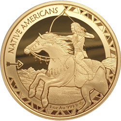 American Natives 1 oz gold ARROW 2023 CFA 3000 BU