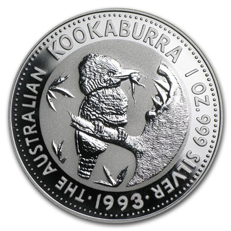 1 oz silver KOOKABURRA 1993 $1