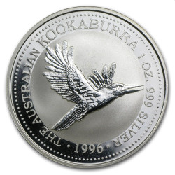 1 oz silver KOOKABURRA 1996 $1 bu