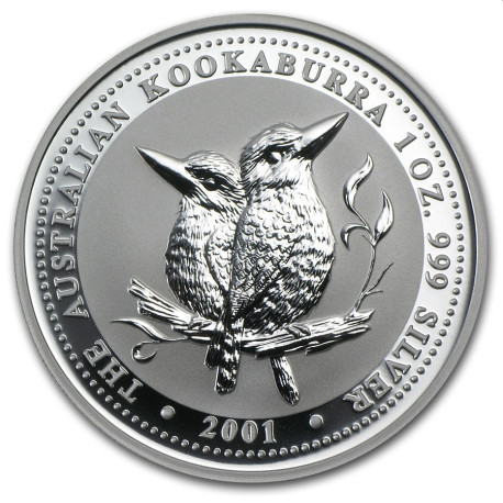 1 oz silver KOOKABURRA 2001