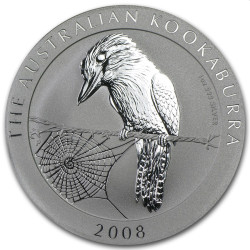 1 oz silver KOOKABURRA 2008 $1 bu