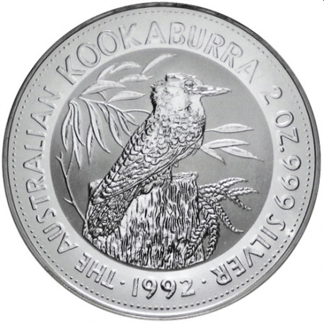 2 oz silver KOOKABURRA 1992