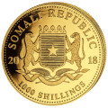 GOLD 1 oz LEOPARD 2018 SOMALIA 1000 Shillings