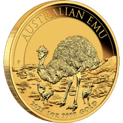 1 oz gold EMU 2023 $100 bu