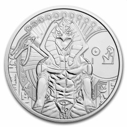 1 oz silver Gods of Egypt 2023 OSIRIS $1 bu 