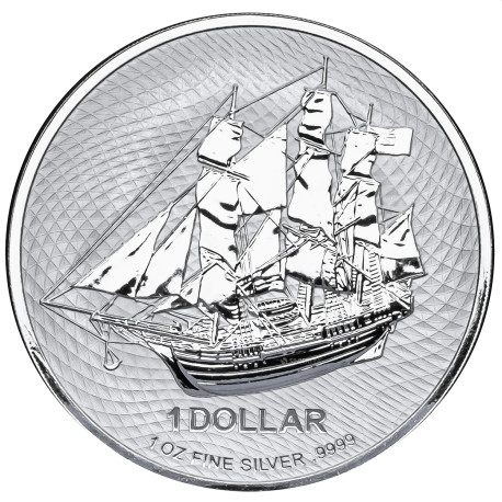 Zilver 1 oz silver COOK ISLANDS 2017
