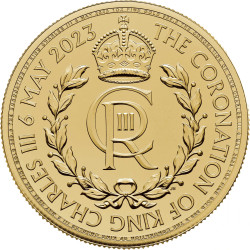UK 1/4 oz gold CORONATION 2023 £25 bu
