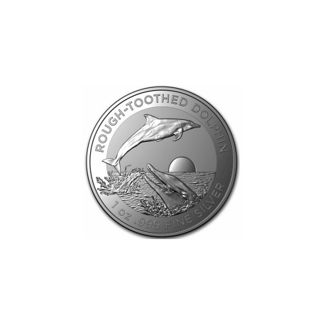 1 oz silver RAM ROUGH-TOOTHED Dolphin 2023 $1 Royal Australian Mint