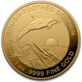 1 oz gold SPINNER DOLPHIN 2020 $100 Box + Coa PCGS MS-70 FS