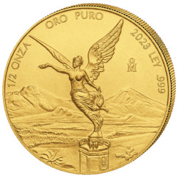 Mexico 1/2 oz GOLD LIBERTAD 2023 BU