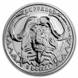 1 oz silver SIERRA LEONE ELEPHANT 2023 BU $1