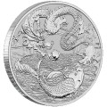 PM 1 oz silver PHOENIX 2022 $1 bu CHINESE MYTHS & LEGENDS