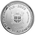 Samoa 1 oz silver PACIFIC MERMAID 2022 BU