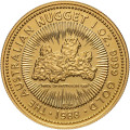 1 oz gold NUGGET 1988 WELCOME STRANGER 1869