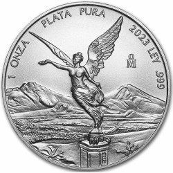 MEXICO 1 oz silver LIBERTAD 2023 bu