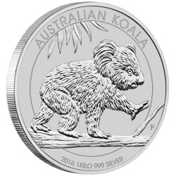 1 kilo silver KOALA 2016 $30 bu