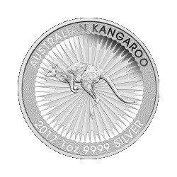 1 oz silver KANGAROO $1 +++