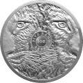 South Africa 2 x 1 oz silver SAM BIG FIVE LEOPARD 2020 PROOF Rand 5 