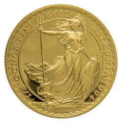 U.K. 1/2 oz gold BRITANNIA 1994 £50 bu