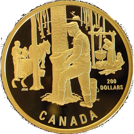 1/2 oz silver BRIGADE DU DIABLE 2014 Canada