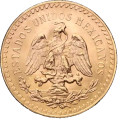 MEXICO 50 PESOS GOLD 1821 - 1947 