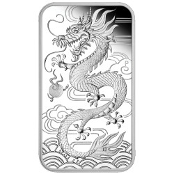 Dragon 2018 1oz Silver Proof Rectangular Coin