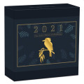Kookaburra 1/4oz proof 2021 box&COA