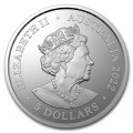 1 oz silver RAM DUSKY Dolphin 2022 $1 Royal Australian Mint PROOF box+coa