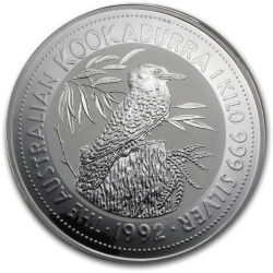 1 kilo silver KOOKABURRA 1992 $30 bu