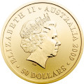 1/2 oz GOLD NUGGET 2019 KANGAROO BU $50