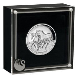 Perth Mint Australian Brumby 2023 2oz Silver Proof High Relief Coin