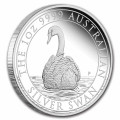 PM 1 oz silver SWAN 2020 $1 PROOF Box + Coa
