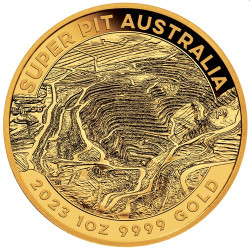 1 oz gold The Pride of Australia Nugget 2023 bu $100