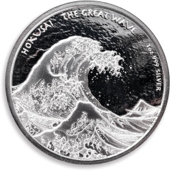 Fiji 1 oz silver 2017 The Great Wave $1