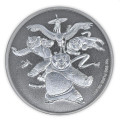 1 oz silver KUNG FU PANDA 2023 $2 bu 15th Anniversary