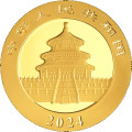 Gold CHINA PANDA 3 GR 2023 Yuan 50