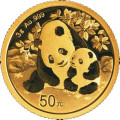 Gold CHINA PANDA 3 GR 2023 Yuan 50