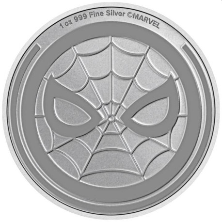 silver SPIDERMAN