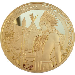 American Natives 1 oz gold EAGLE 2022 CFA 3000 