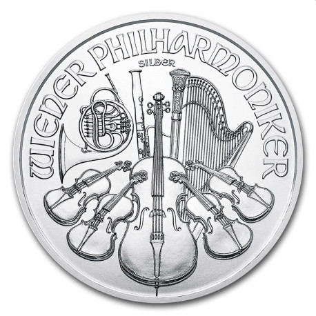 1 oz silver PHILHARMONIKER 2.50€ back-dated