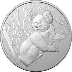 RAM 1 oz silver KOALA 2024 bu $1 