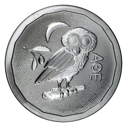 1 oz silver NIUE ATHENIAN OWL 2024 bu £1